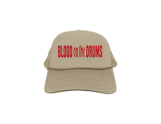 BLOOD ON THE DRUMS HAT