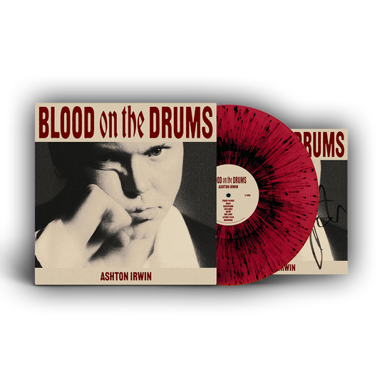Ashton Irwin Blood on The Drums with Autographed insert