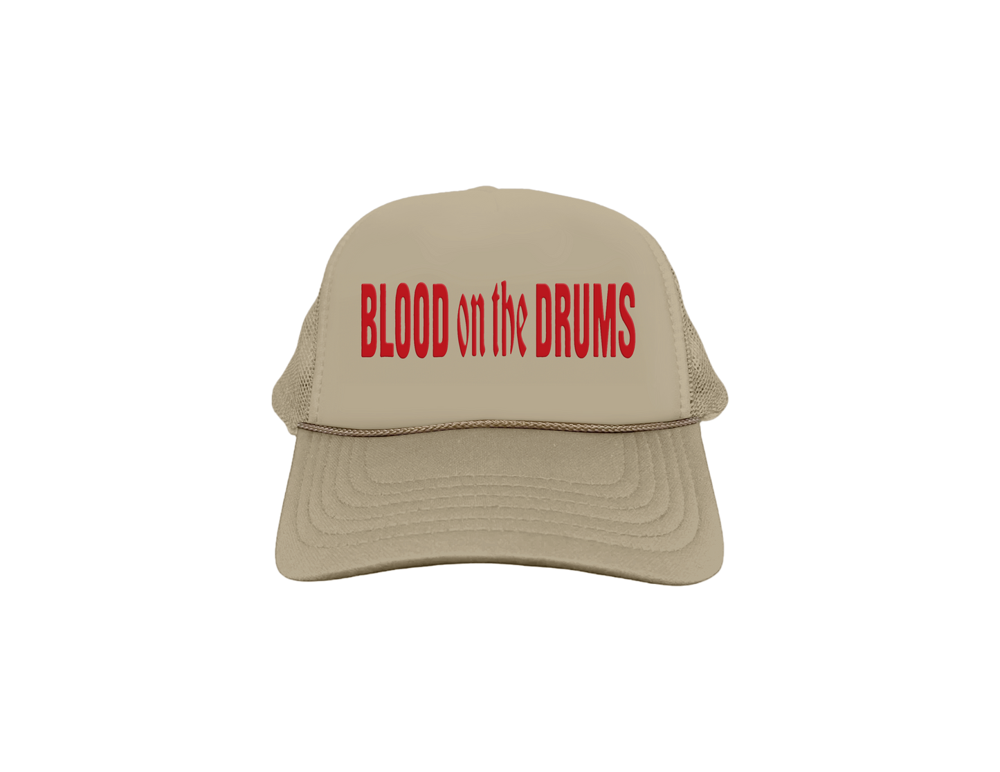 BLOOD ON THE DRUMS HAT